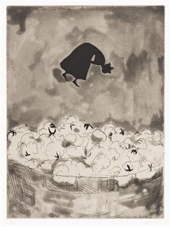 KARA WALKER (1969 - ) Four etchings.